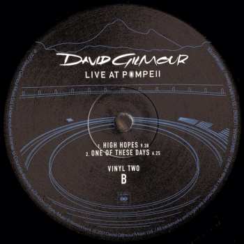 4LP/Coffret David Gilmour: Live At Pompeii