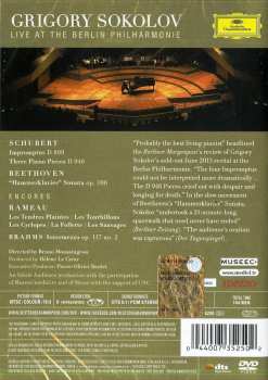 DVD Grigory Sokolov: Live At the Berlin Philarmonie