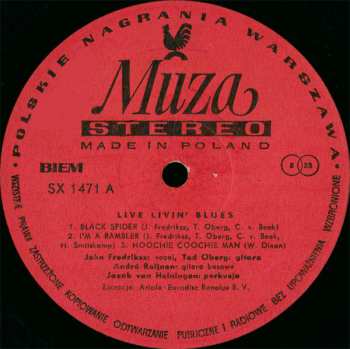 LP Livin' Blues: Live Livin' Blues