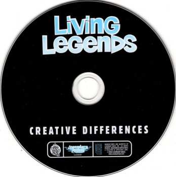 CD Living Legends: Creative Differences