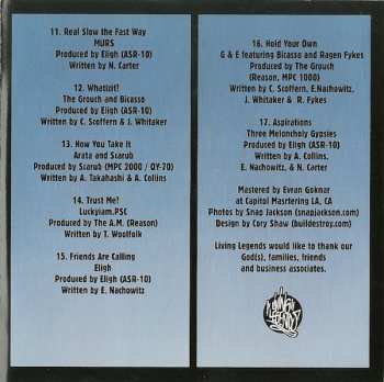 CD Living Legends: Creative Differences