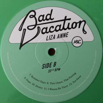 LP Liza Anne: Bad Vacation NUM | CLR