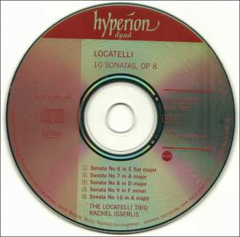 2CD Pietro Antonio Locatelli: 10 Sonatas, Op 8