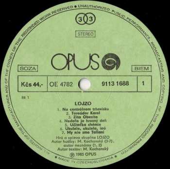 LP Lojzo: Lojzo