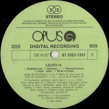LP Lojzo: Lojzo IV.