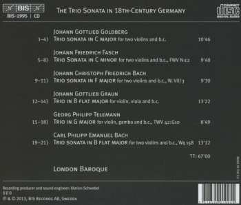 CD London Baroque: The Trio Sonata In 18th-Century Germany