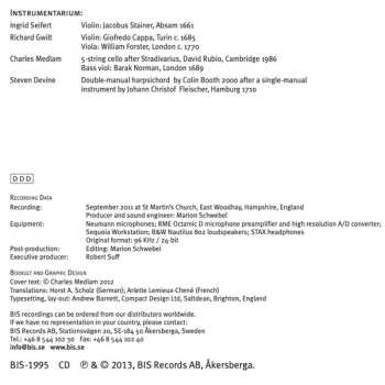 CD London Baroque: The Trio Sonata In 18th-Century Germany