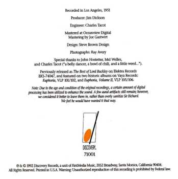 CD Lord Buckley: His Royal Hipness