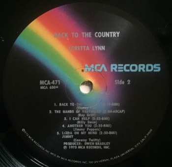 LP Loretta Lynn: Back To The Country