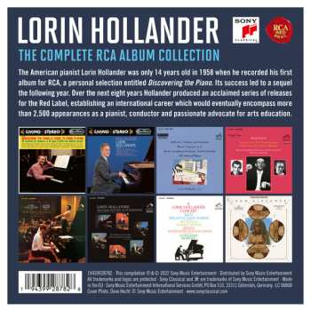 8CD/Coffret Lorin Hollander: The Complete RCA Album Collection