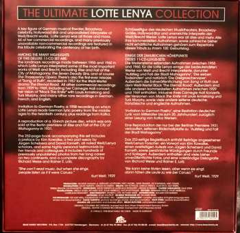 11CD/Coffret/EP Lotte Lenya: Lenya PIC