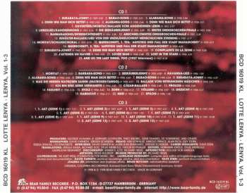 11CD/Coffret/EP Lotte Lenya: Lenya PIC