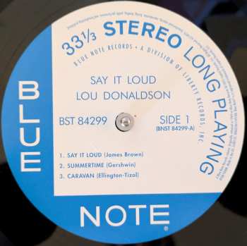 LP Lou Donaldson: Say It Loud!