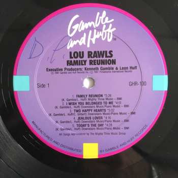 LP Lou Rawls: Family Reunion