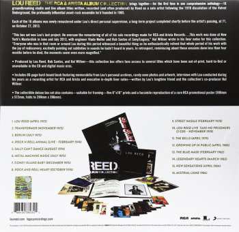 17CD/Coffret Lou Reed: The RCA & Arista Album Collection