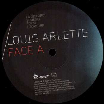 LP Louis Arlette: Des Ruines Et Des Poèmes