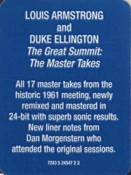 CD Louis Armstrong: The Great Summit: The Master Takes