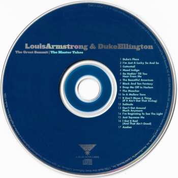 CD Louis Armstrong: The Great Summit: The Master Takes