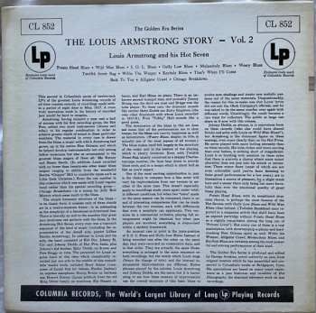 LP Louis Armstrong & His Hot Seven: The Louis Armstrong Story - Volume II