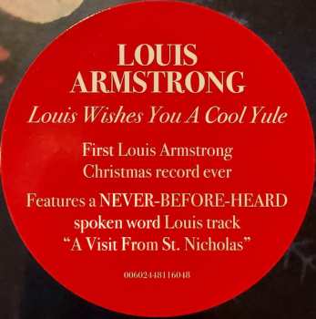 LP Louis Armstrong: Louis Wishes You A Cool Yule CLR