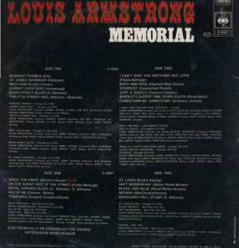 2LP Louis Armstrong: Memorial