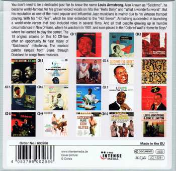 10CD/Coffret Louis Armstrong: Milestones Of A Jazz Legend