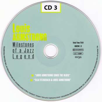 10CD/Coffret Louis Armstrong: Milestones Of A Jazz Legend