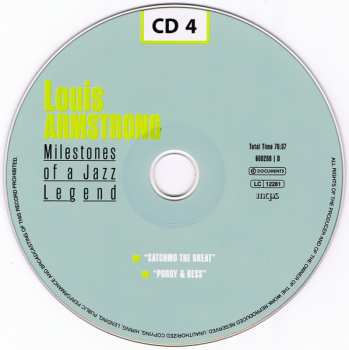 10CD/Coffret Louis Armstrong: Milestones Of A Jazz Legend