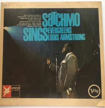 LP Louis Armstrong: Satchmo Sings Evergreens