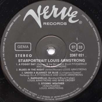 2LP/Coffret Louis Armstrong: Starportrait