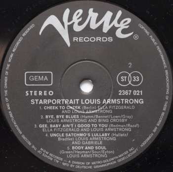 2LP/Coffret Louis Armstrong: Starportrait