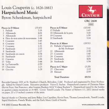 CD Louis Couperin: Harpsichord Music