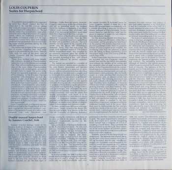 CD Louis Couperin: Couperin: Suites For Harpsichord