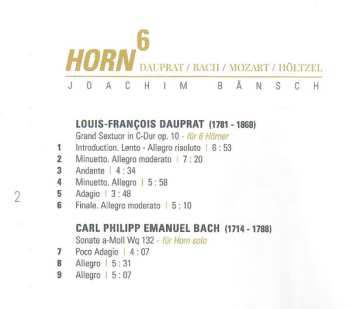 CD Wolfgang Amadeus Mozart: Horn 6