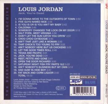 CD Louis Jordan: Jack, You're Dead