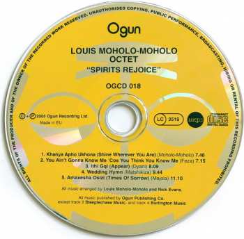 2CD Louis Moholo-Moholo Septet: Bra Louis - Bra Tebs / Spirits Rejoice!