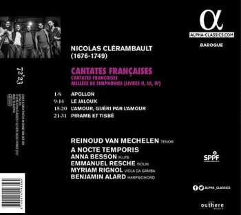 CD Louis-Nicolas Clérambault: Cantates Françaises