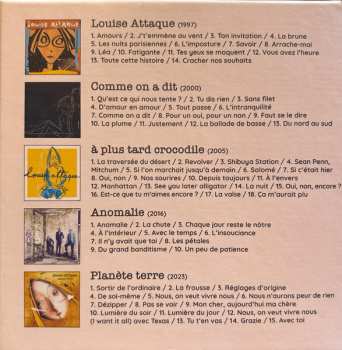5CD/Coffret Louise Attaque: L'Intégrale Studio