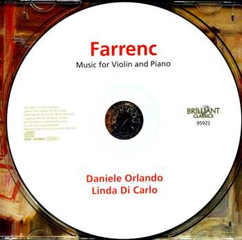 CD Louise Farrenc: Music For Violin And Piano