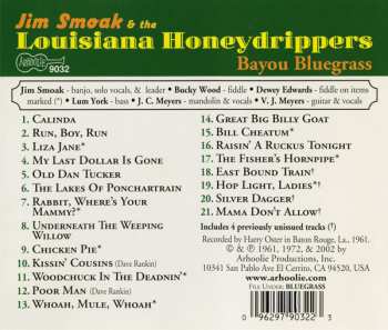 CD The Louisiana Honeydrippers: Bayou Bluegrass