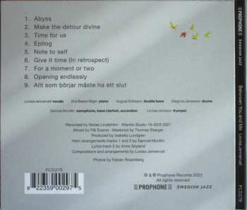 CD Lovisa Jennervall: Between You And Me