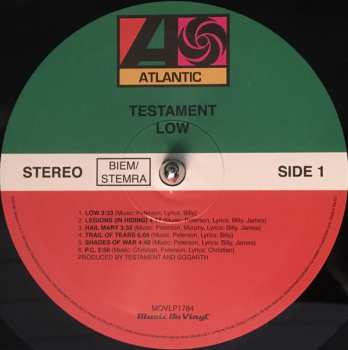 LP Testament: Low