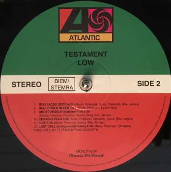 LP Testament: Low