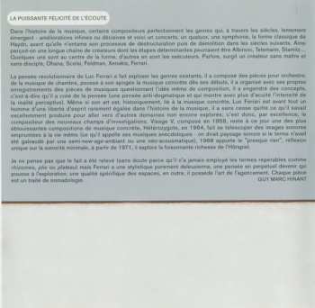 CD Luc Ferrari: Les Anecdotiques: Exploitation Des Concepts N° 6