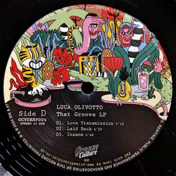 2LP Luca Olivotto: That Groove LP