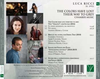CD Marco Fusi: The Colors Have Lost Their Way To Grey (Chamber Music)