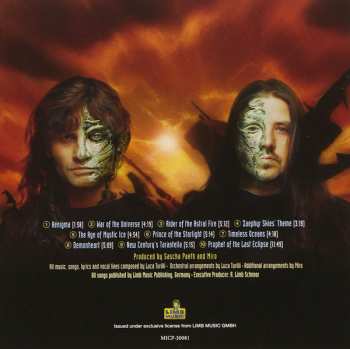 CD Luca Turilli: Prophet Of The Last Eclipse