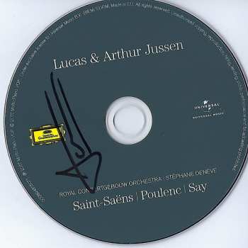 CD Arthur Jussen: Saint-Saëns, Poulenc, Say