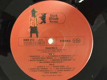 LP Luciano Onetti: Francesca (Colonna Sonora Originale Del Film)