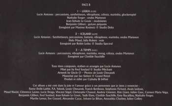 LP/CD Lucie Antunes: Sergeï